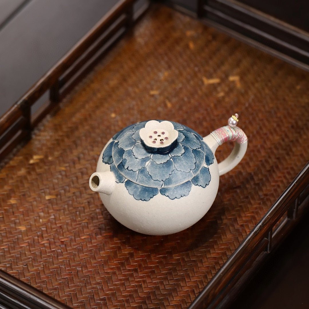Mu Dan Hua 140cc - Yixing Handmade Teapot - zycs_China