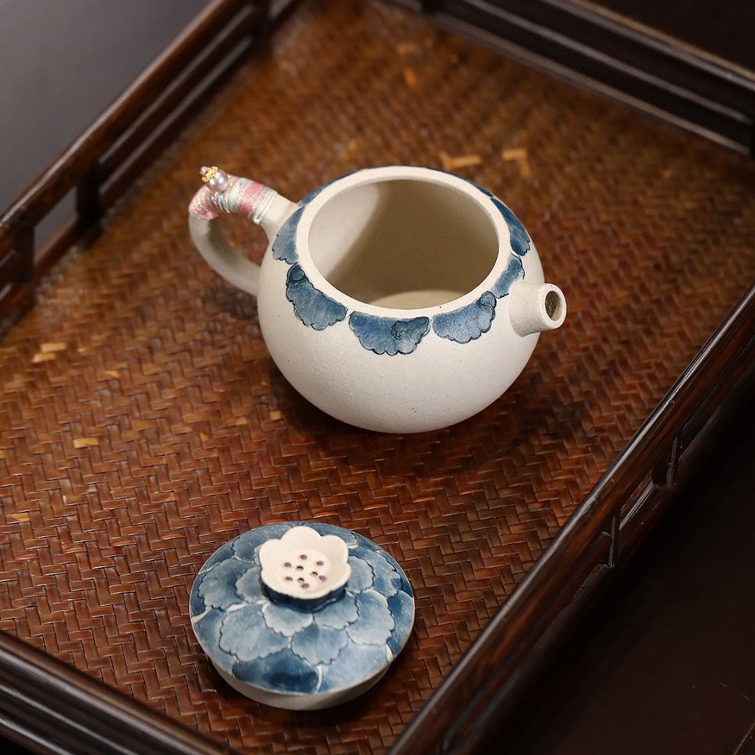 Mu Dan Hua 140cc - Yixing Handmade Teapot - zycs_China