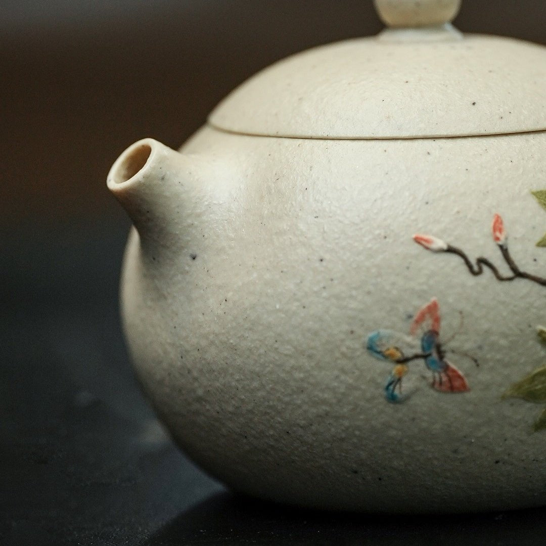 Mu Dan Xi Shi 120cc - Yixing Handmade Teapot - zycs_China