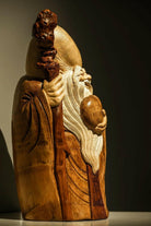 Nanji Xianweng & Shouxian - Bamboo Sculpture - zycs_China - tea - teapot