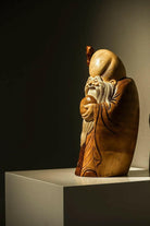 Nanji Xianweng & Shouxian - Bamboo Sculpture - zycs_China - tea - teapot