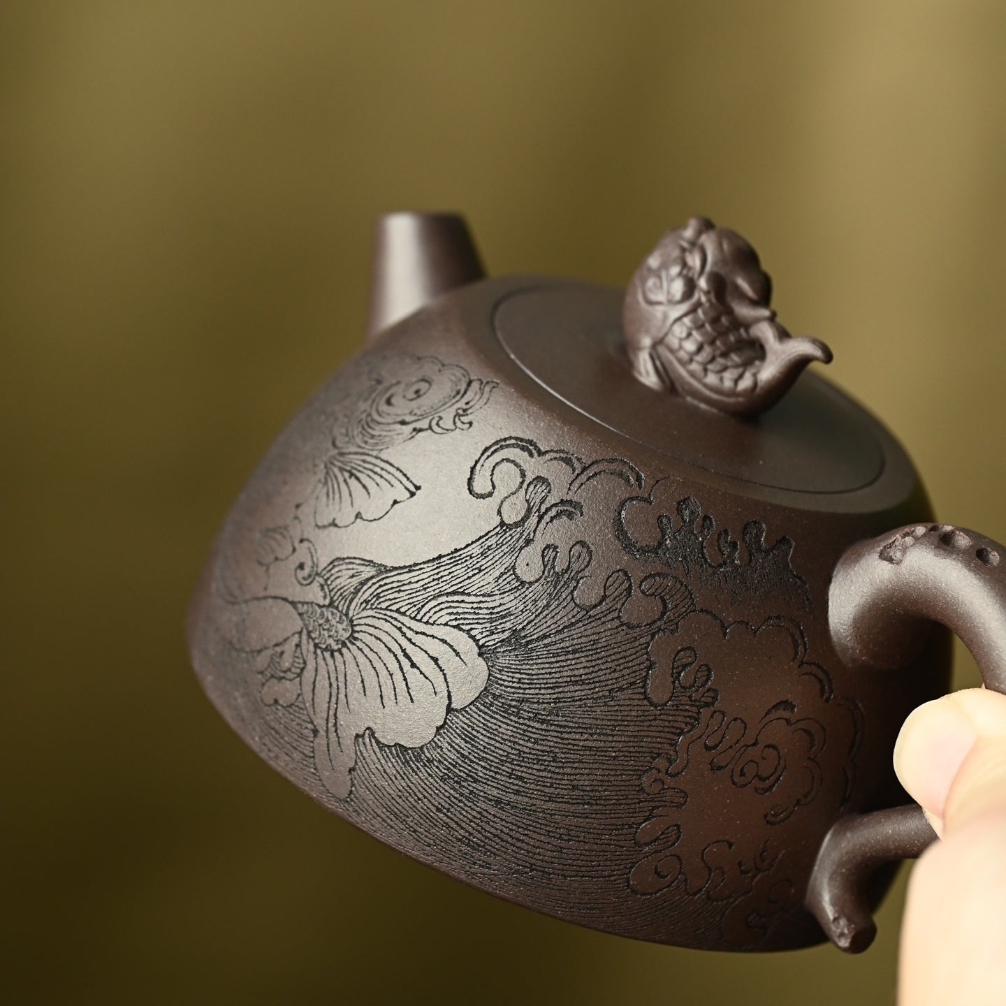 Nian Nian You Yu 180cc - Yixing Handmade Teapot - zycs_China
