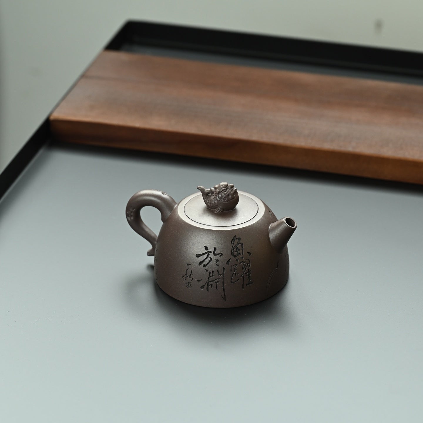 Nian Nian You Yu 180cc - Yixing Handmade Teapot - zycs_China
