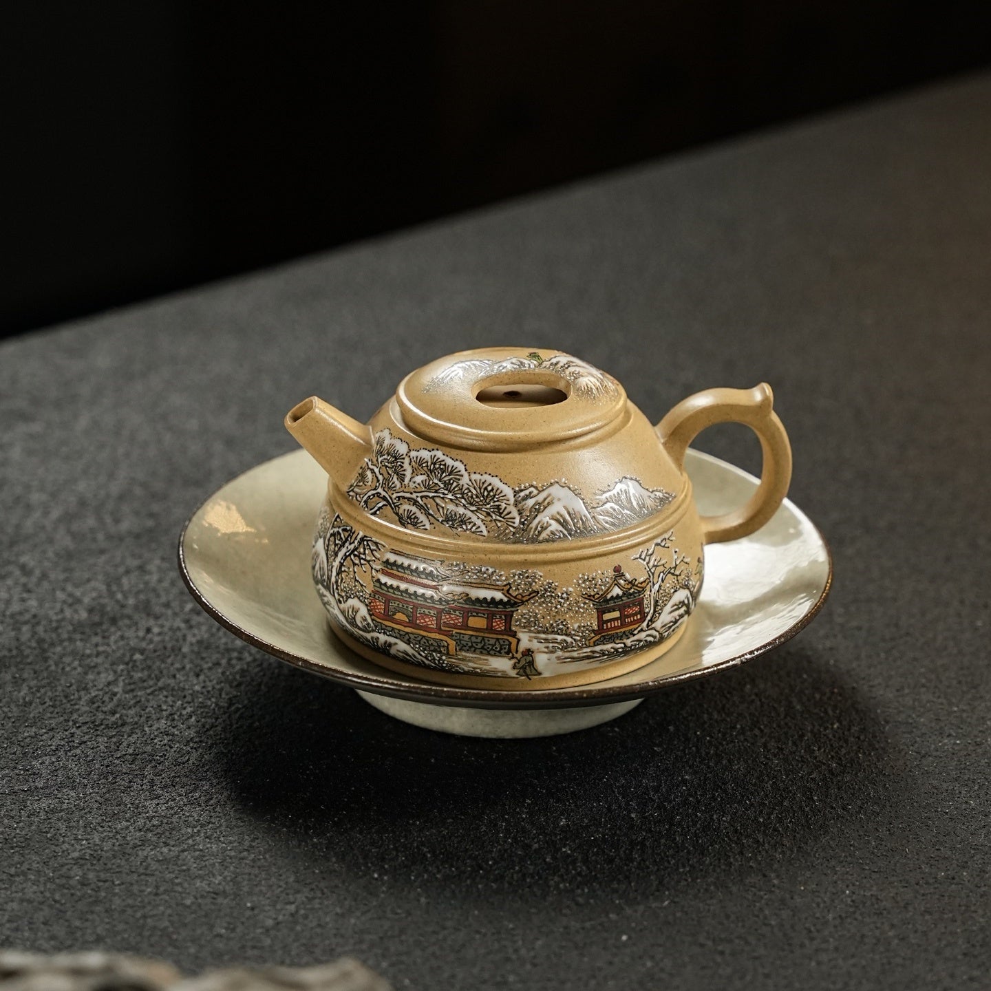 Niu Gai 200cc - Yixing Handmade Teapot - zycs_China