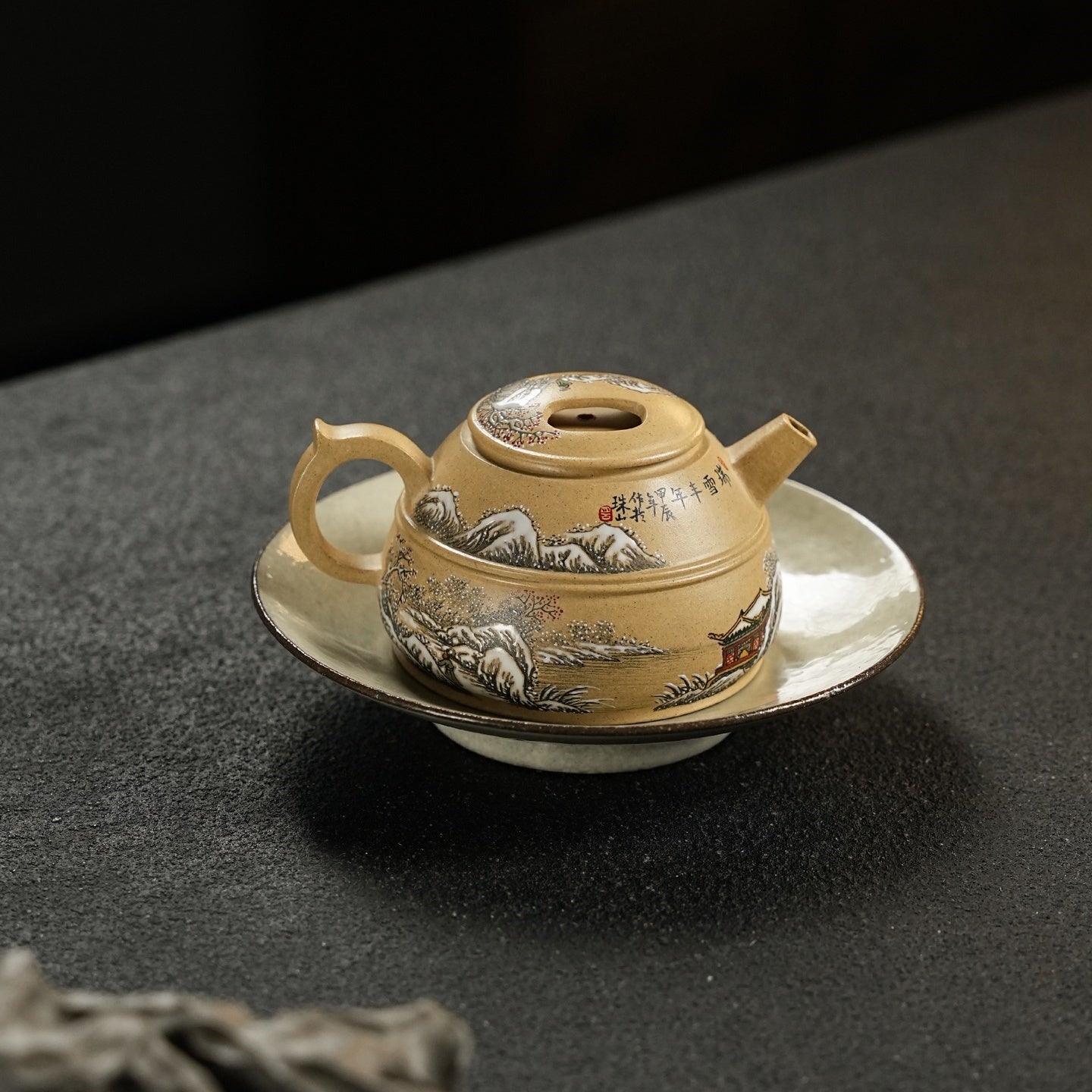 Niu Gai 200cc - Yixing Handmade Teapot - zycs_China