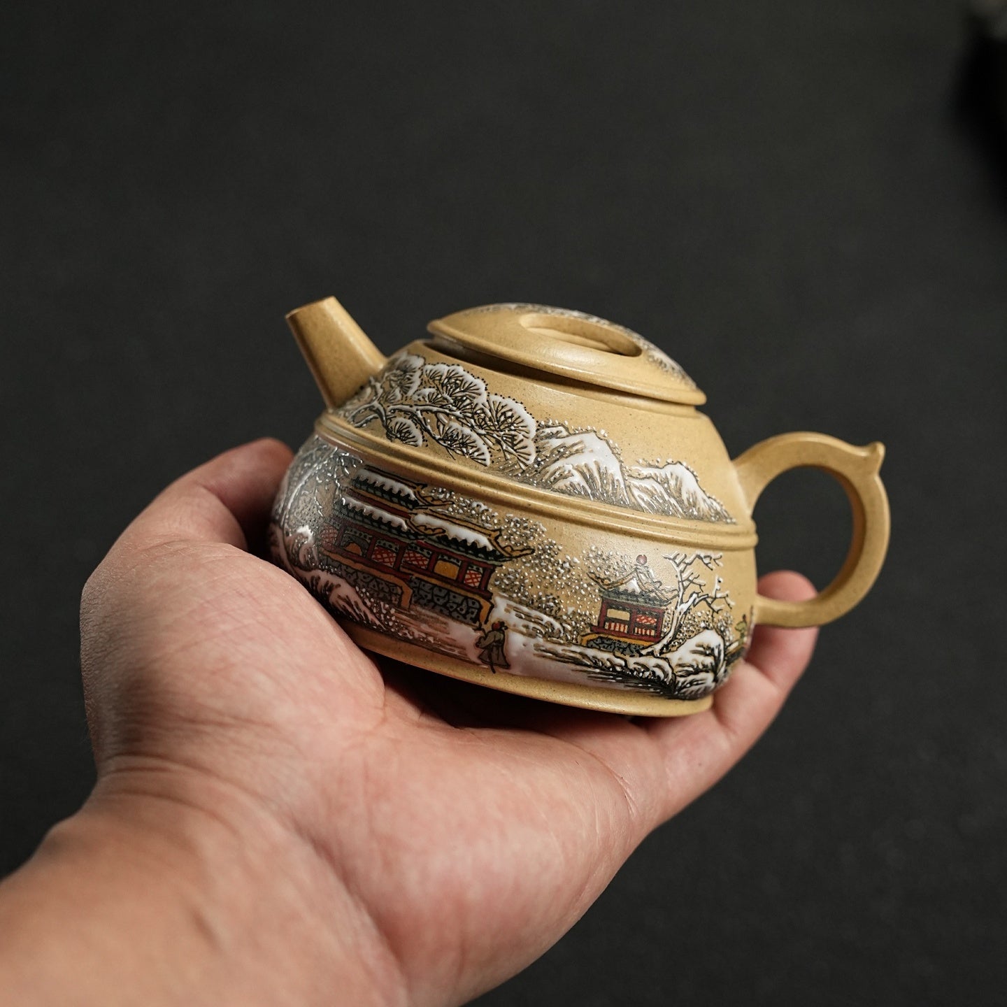 Niu Gai 200cc - Yixing Handmade Teapot - zycs_China