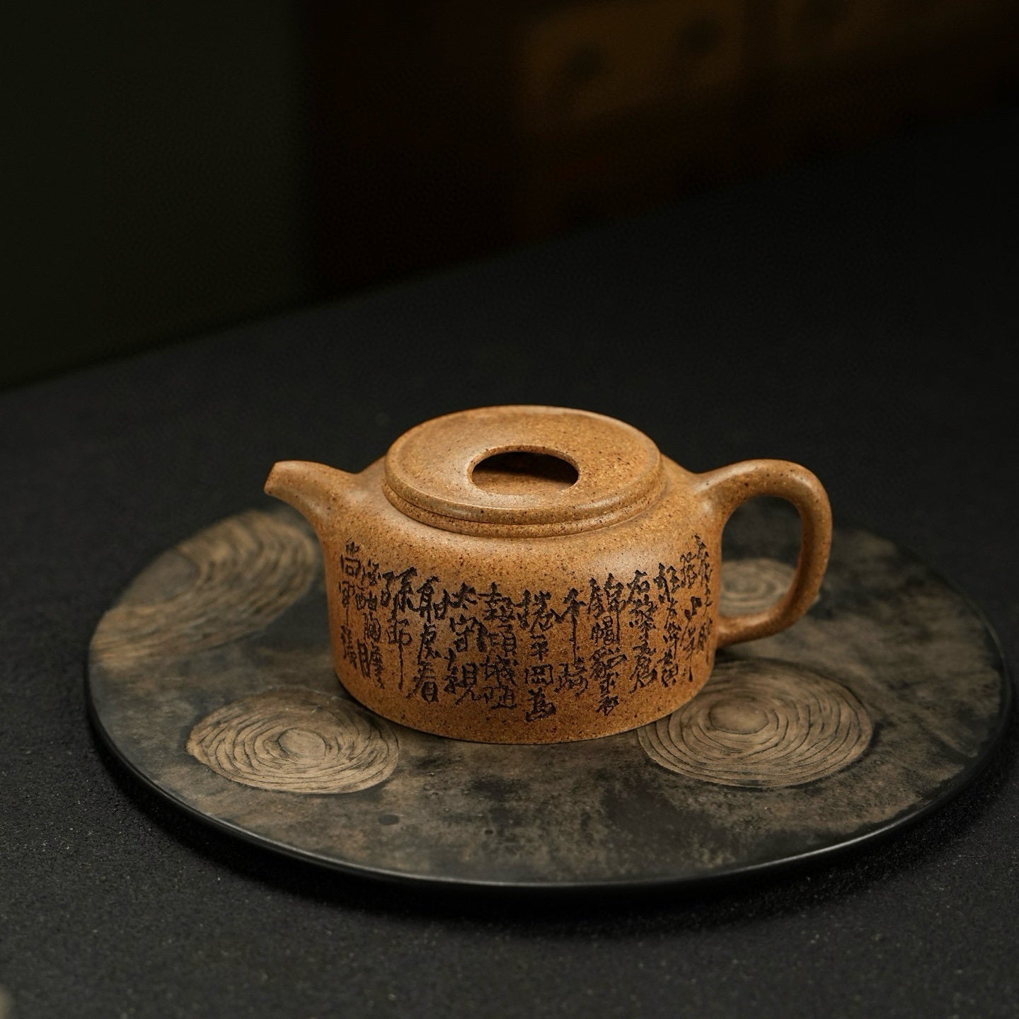 Niu Gai Jing Lan 240cc - Yixing Handmade Teapot - zycs_China