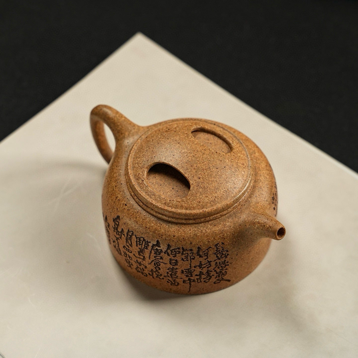 Niu Gai Jing Lan 240cc - Yixing Handmade Teapot - zycs_China
