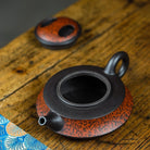 Niu Gai Zhou Pan 220cc - Yixing Handmade Teapot - zycs_China