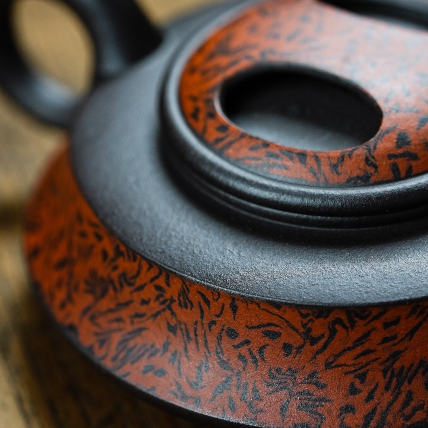 Niu Gai Zhou Pan 220cc - Yixing Handmade Teapot - zycs_China
