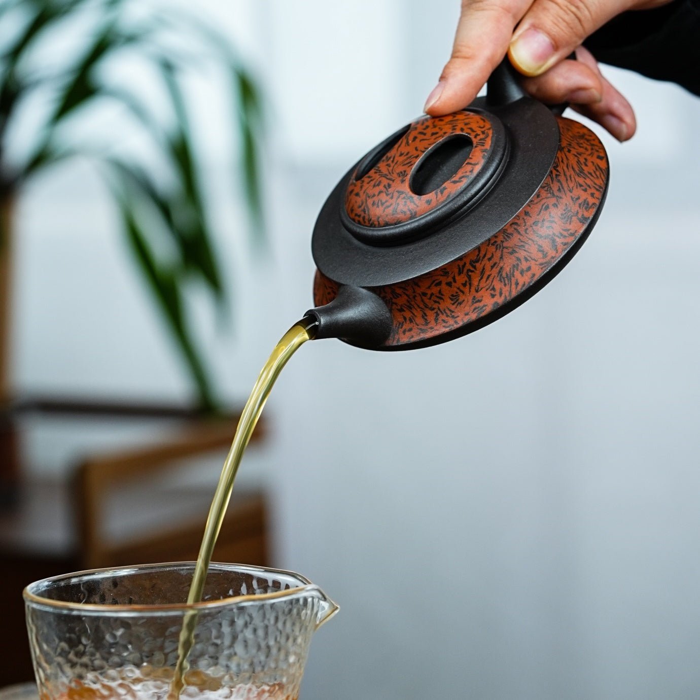 Niu Gai Zhou Pan 220cc - Yixing Handmade Teapot - zycs_China