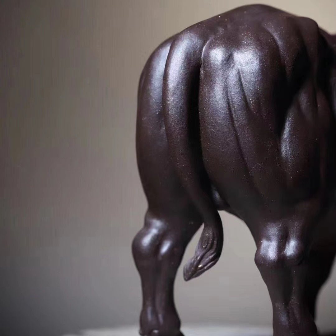 Niu Zhuan Qian Kun - Zisha Sculpture - zycs_China