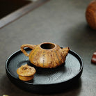 Pan Gen Shu Yu 130cc - Yixing Handmade Teapot - zycs_China - tea - teapot
