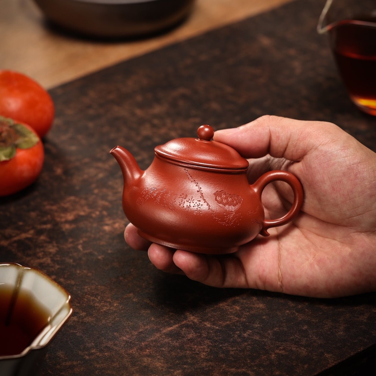 Pan Hu 130cc - Yixing Handmade Teapot - zycs_China