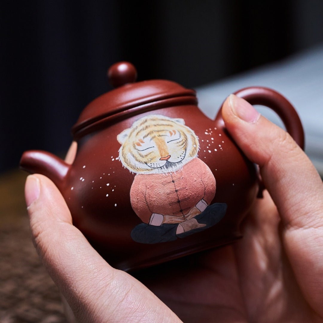 Pan Hu 160cc - Yixing Handmade Teapot - zycs_China