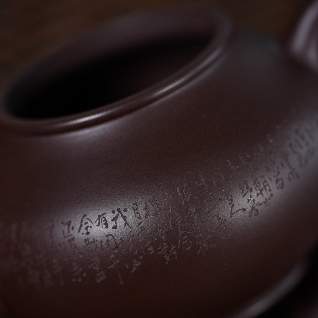 Pan Hu 160cc - Yixing Handmade Teapot - zycs_China - tea - teapot