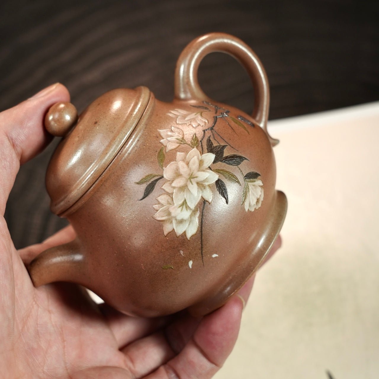 Pan Hu 180cc - Yixing Handmade Teapot - zycs_China
