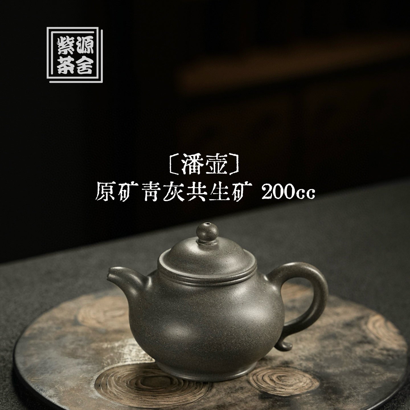 Pan Hu 200cc - Yixing Handmade Teapot - zycs_China