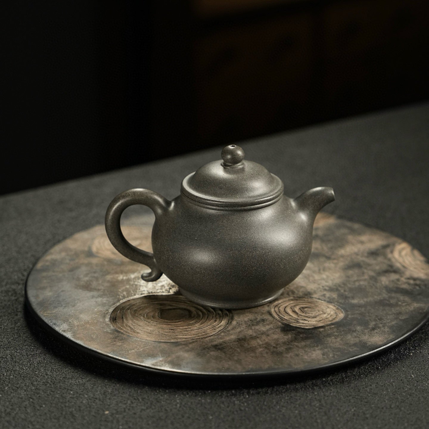 Pan Hu 200cc - Yixing Handmade Teapot - zycs_China