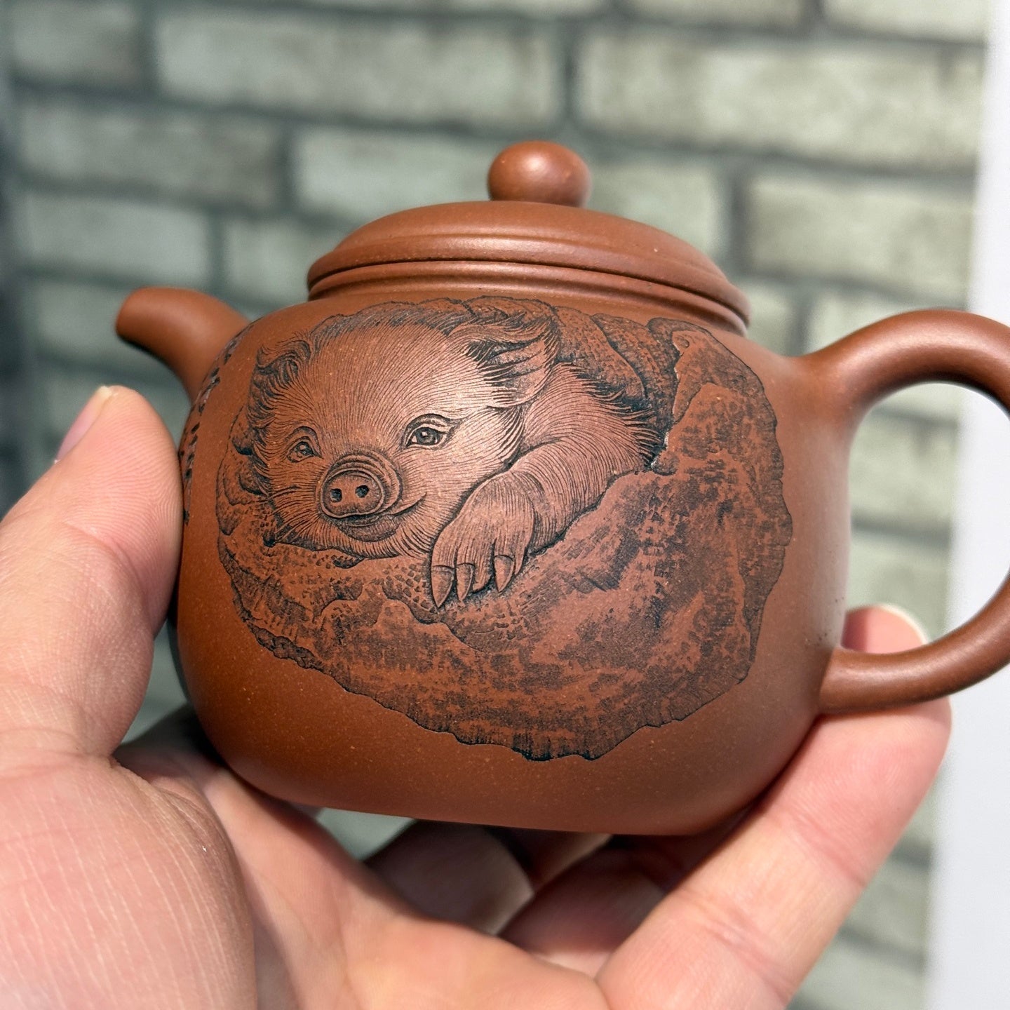 Pao Zun 200cc - Yixing Handmade Teapot - zycs_China - tea - teapot