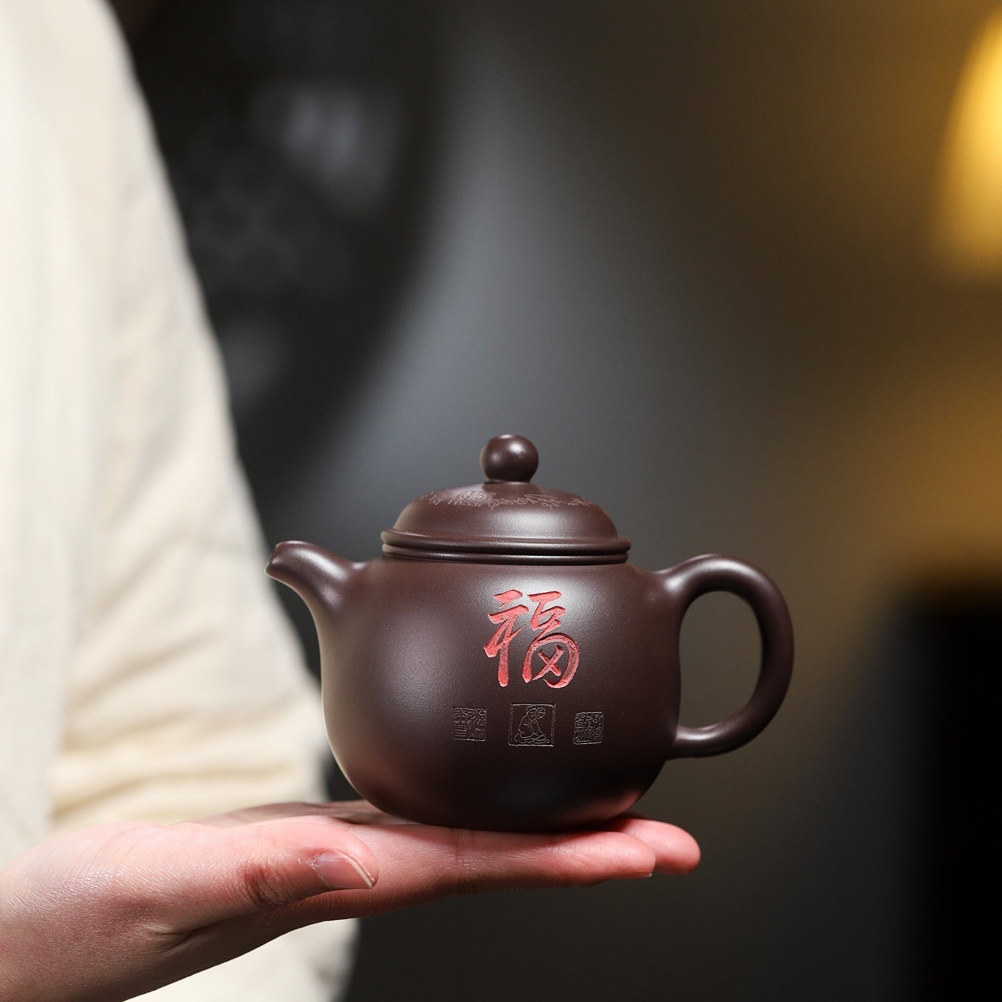 Pao Zun 230cc - Yixing Handmade Teapot - zycs_China - tea - teapot