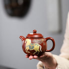 Pao Zun 230cc - Yixing Handmade Teapot - zycs_China - tea - teapot