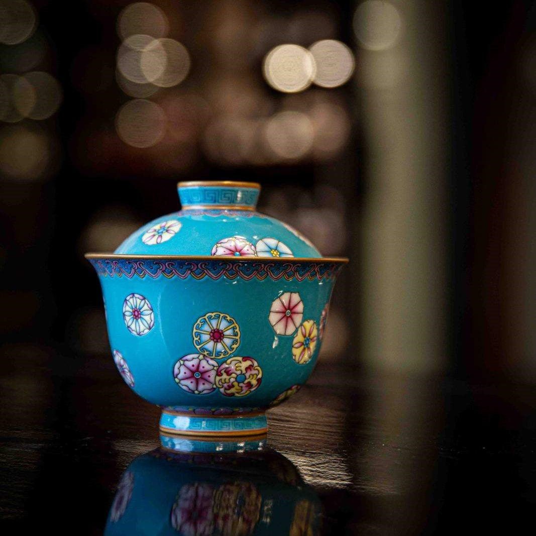 Pi Qiu Hua - Jing De Zhen Porcelain Gaiwan - zycs_China