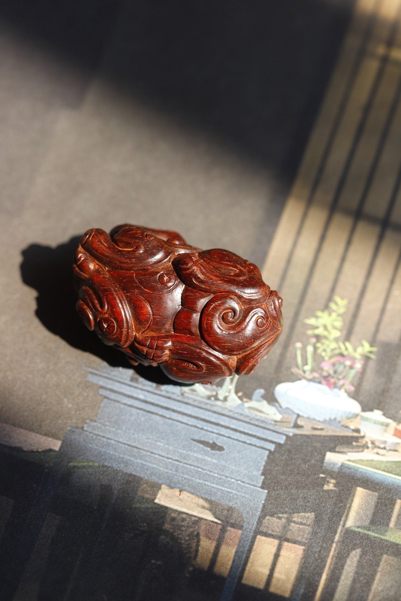 Pi Xiu - Wood Sculpture - zycs_China