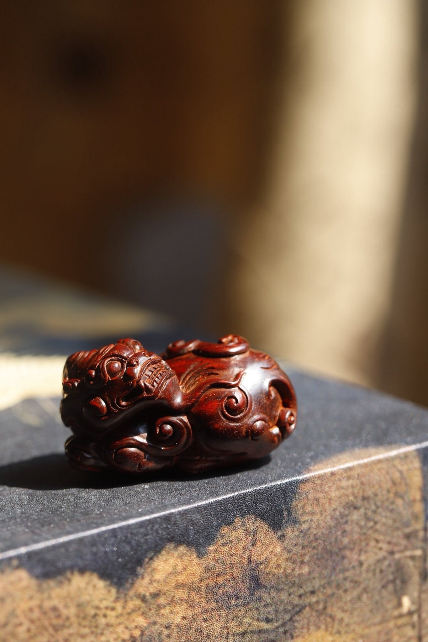 Pi Xiu - Wood Sculpture - zycs_China