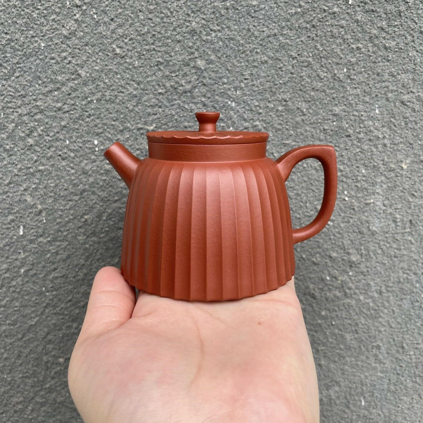 Ping Gai Jing Lan 180cc - Yixing Handmade Teapot - zycs_China