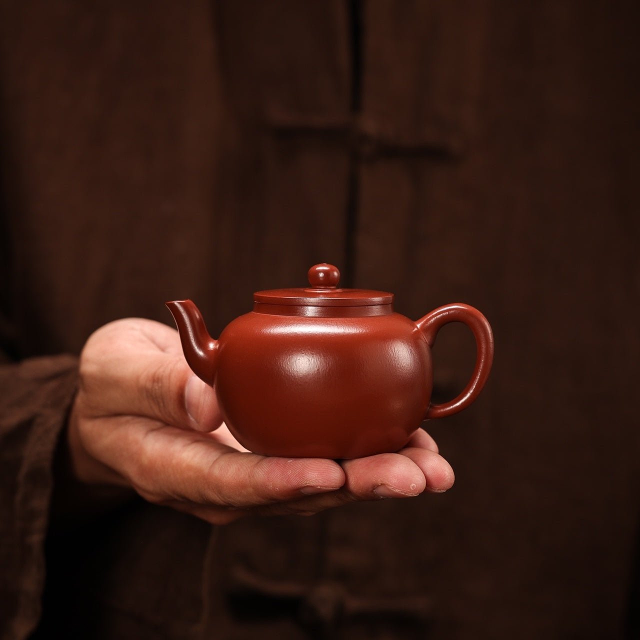 Ping Gai Lian Zi 120cc - Yixing Handmade Teapot - zycs_China