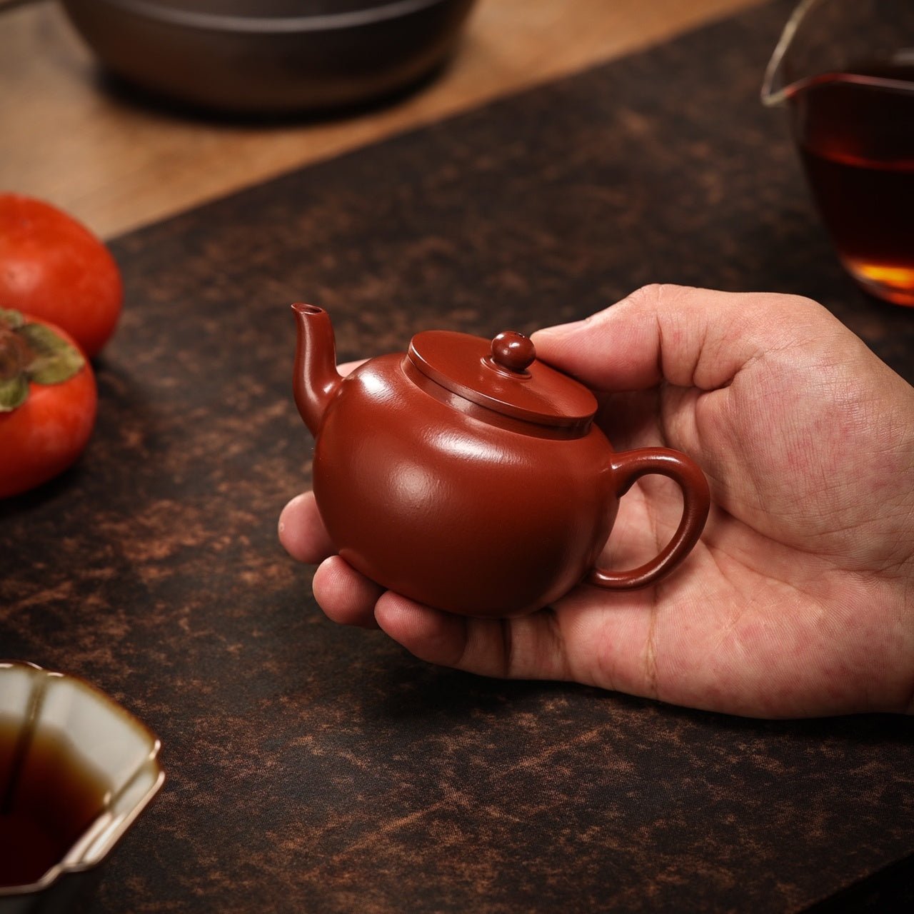 Ping Gai Lian Zi 120cc - Yixing Handmade Teapot - zycs_China
