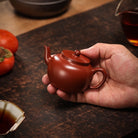Ping Gai Lian Zi 120cc - Yixing Handmade Teapot - zycs_China