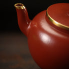 Ping Gai Lian Zi 120cc - Yixing Handmade Teapot 江苏宜兴