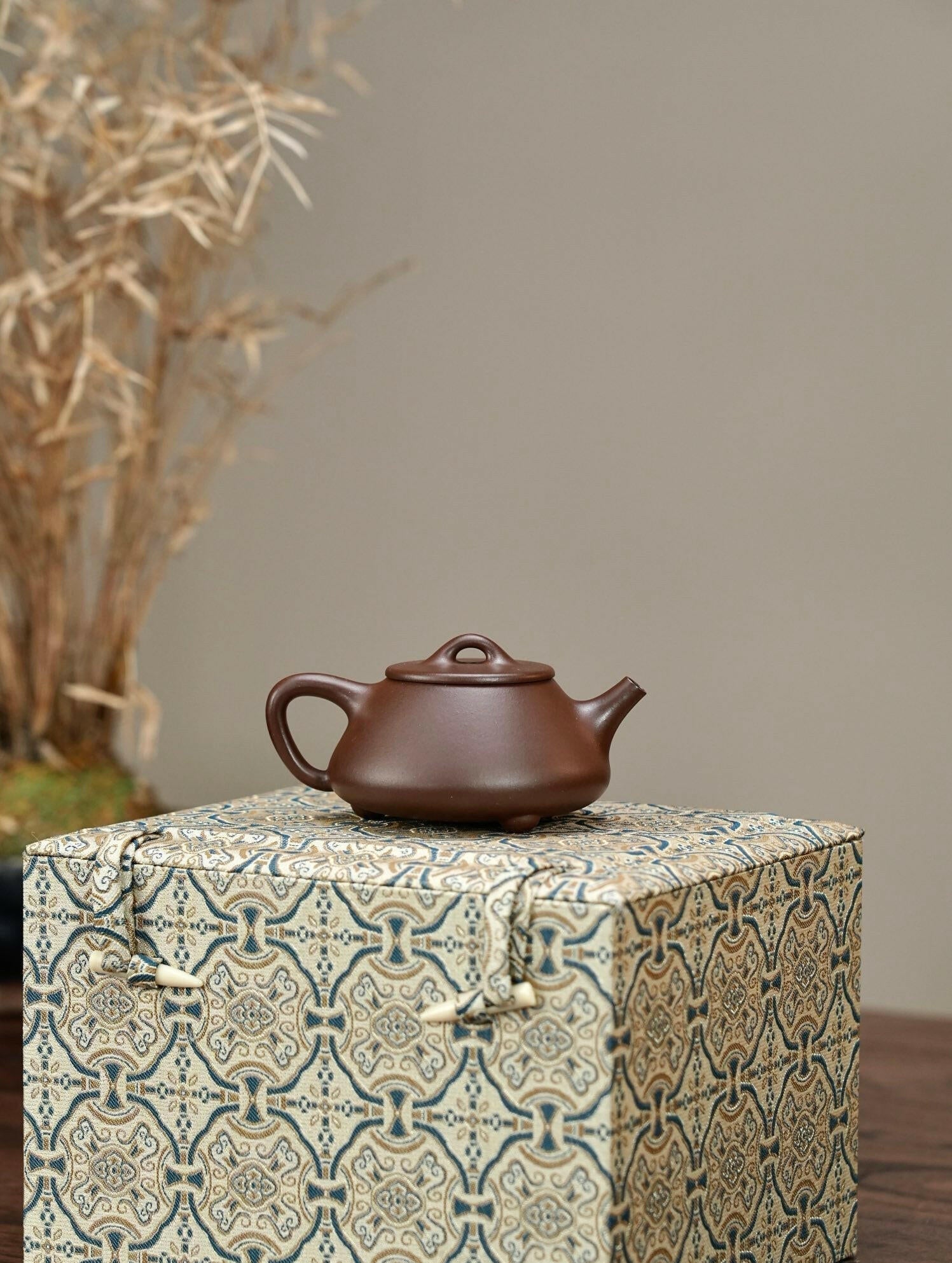 Ping Gai Shi Piao 130cc - Yixing Handmade Teapot - zycs_China