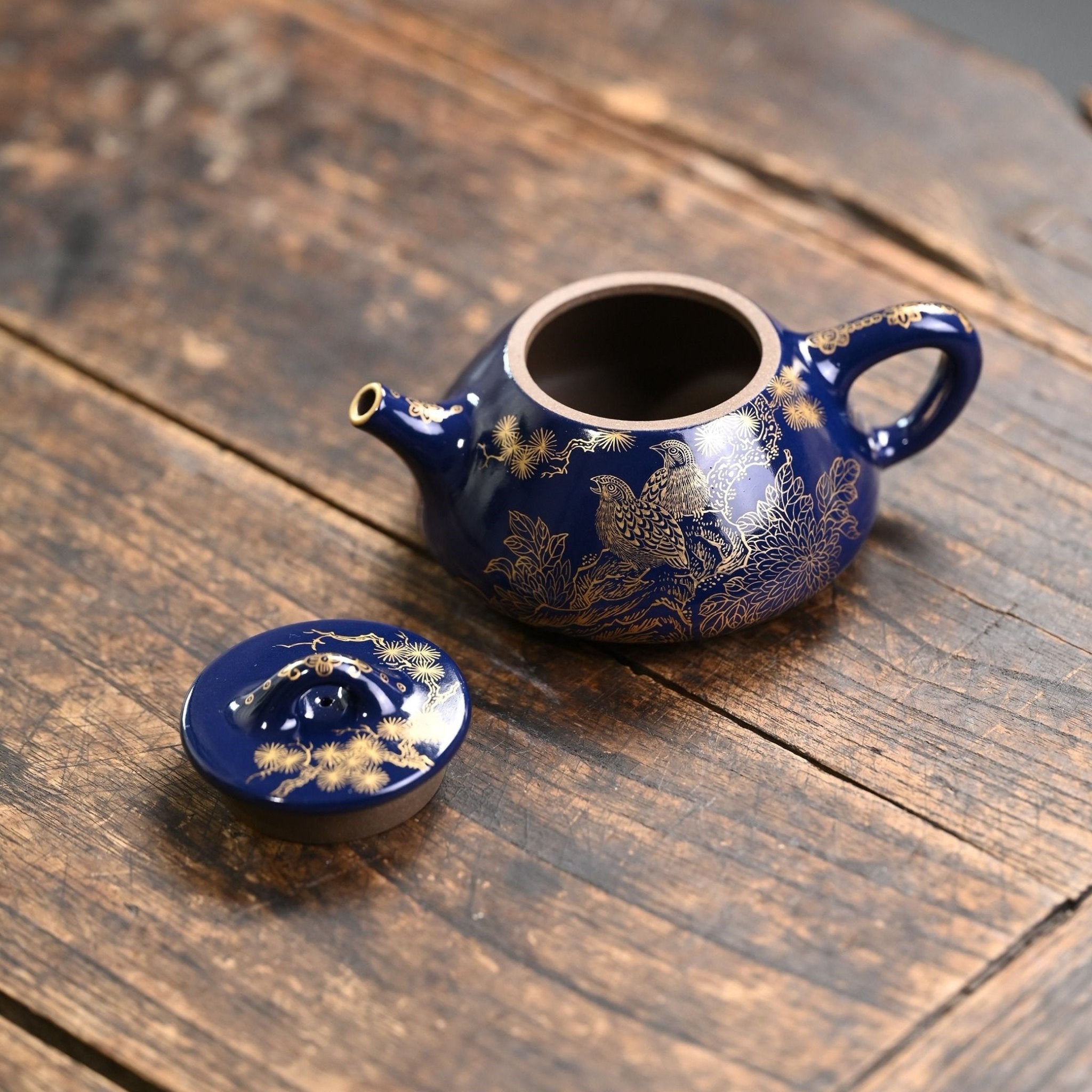 Ping Gai Shi Piao 150cc - Yixing Handmade Teapot - zycs_China