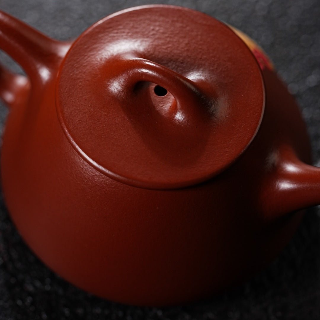Ping Gai Shi Piao 175cc - Yixing Handmade Teapot - zycs_China