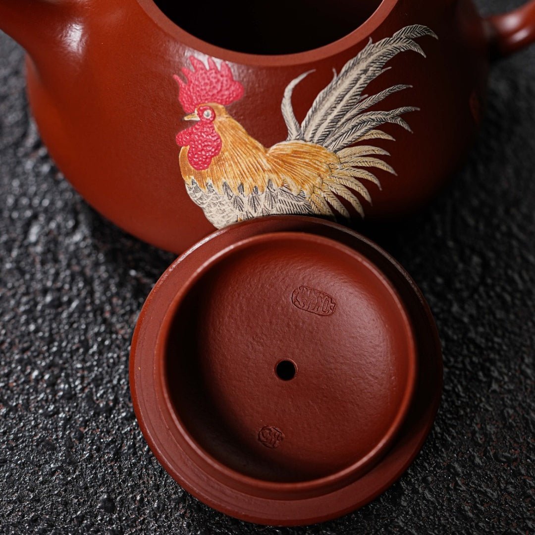 Ping Gai Shi Piao 175cc - Yixing Handmade Teapot - zycs_China