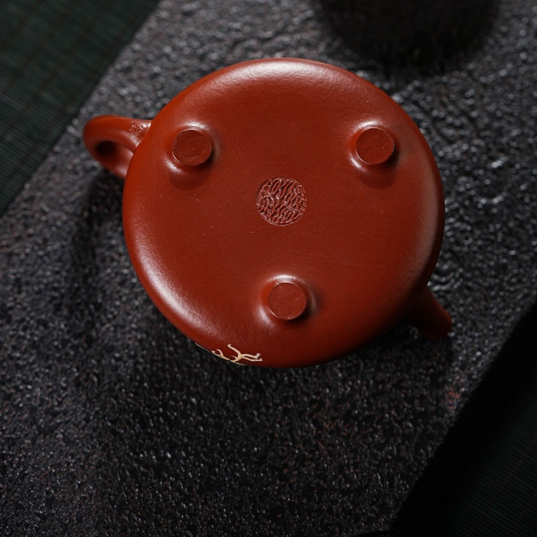 Ping Gai Shi Piao 175cc - Yixing Handmade Teapot - zycs_China