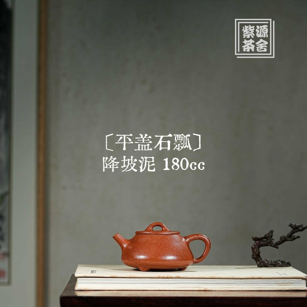 Ping Gai Shi Piao 180cc - Yixing Handmade Teapot - zycs_China