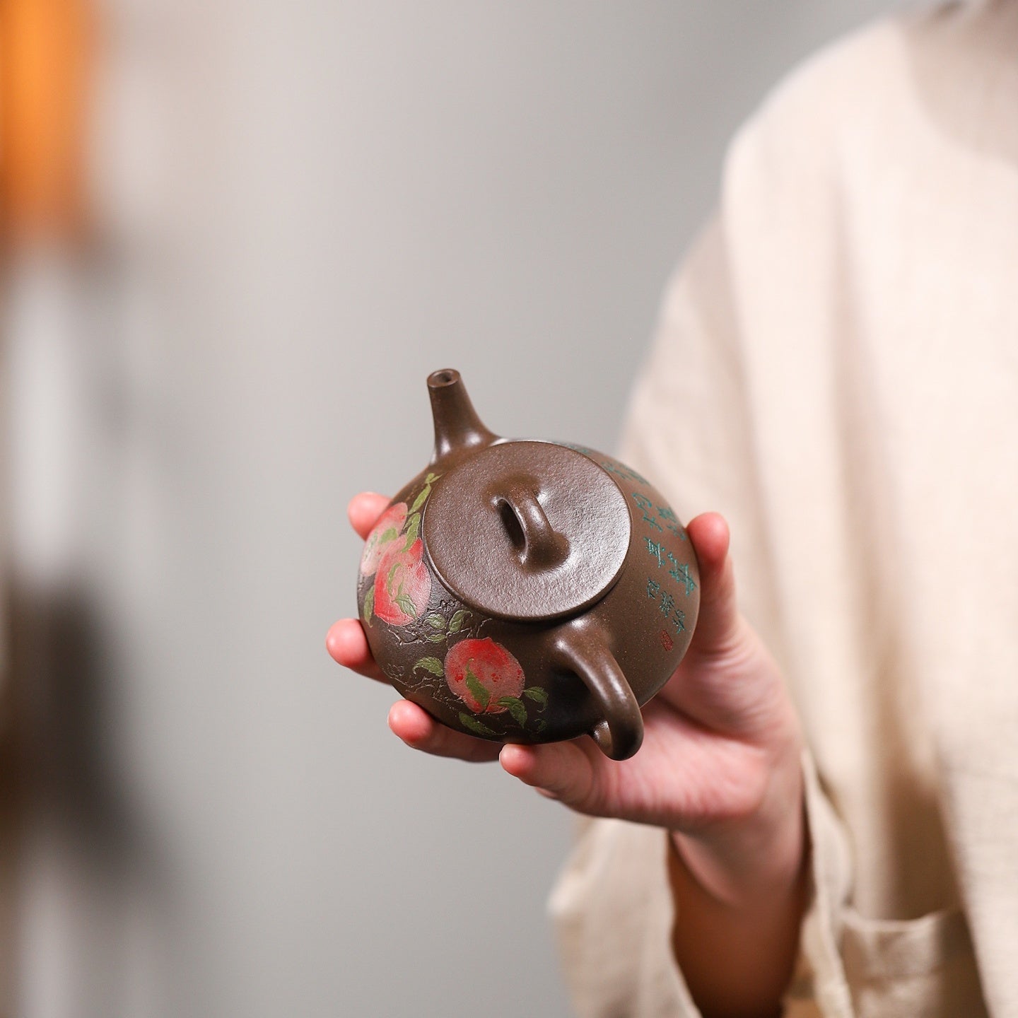Ping Gai Shi Piao 180cc - Yixing Handmade Teapot - zycs_China