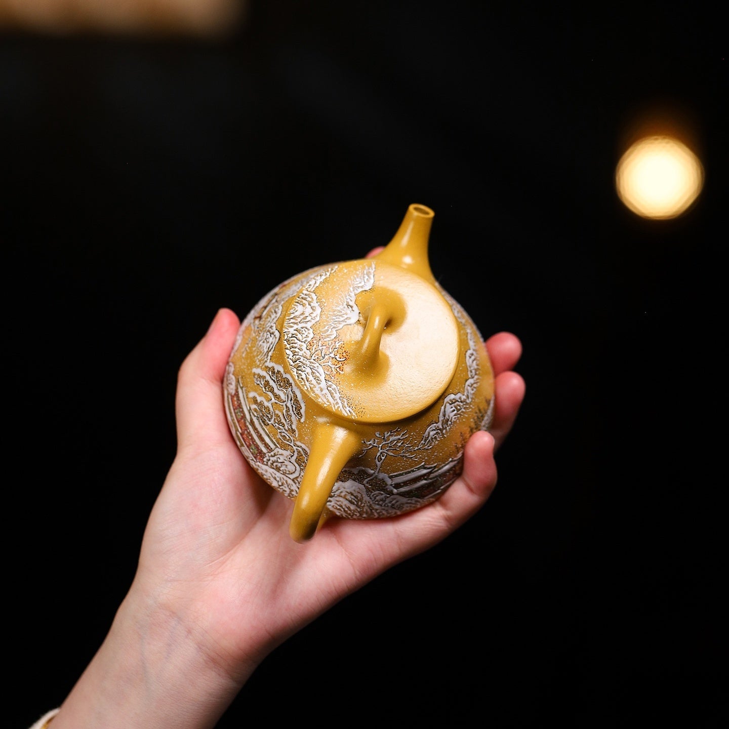 Ping Gai Shi Piao 190cc - Yixing Handmade Teapot - zycs_China