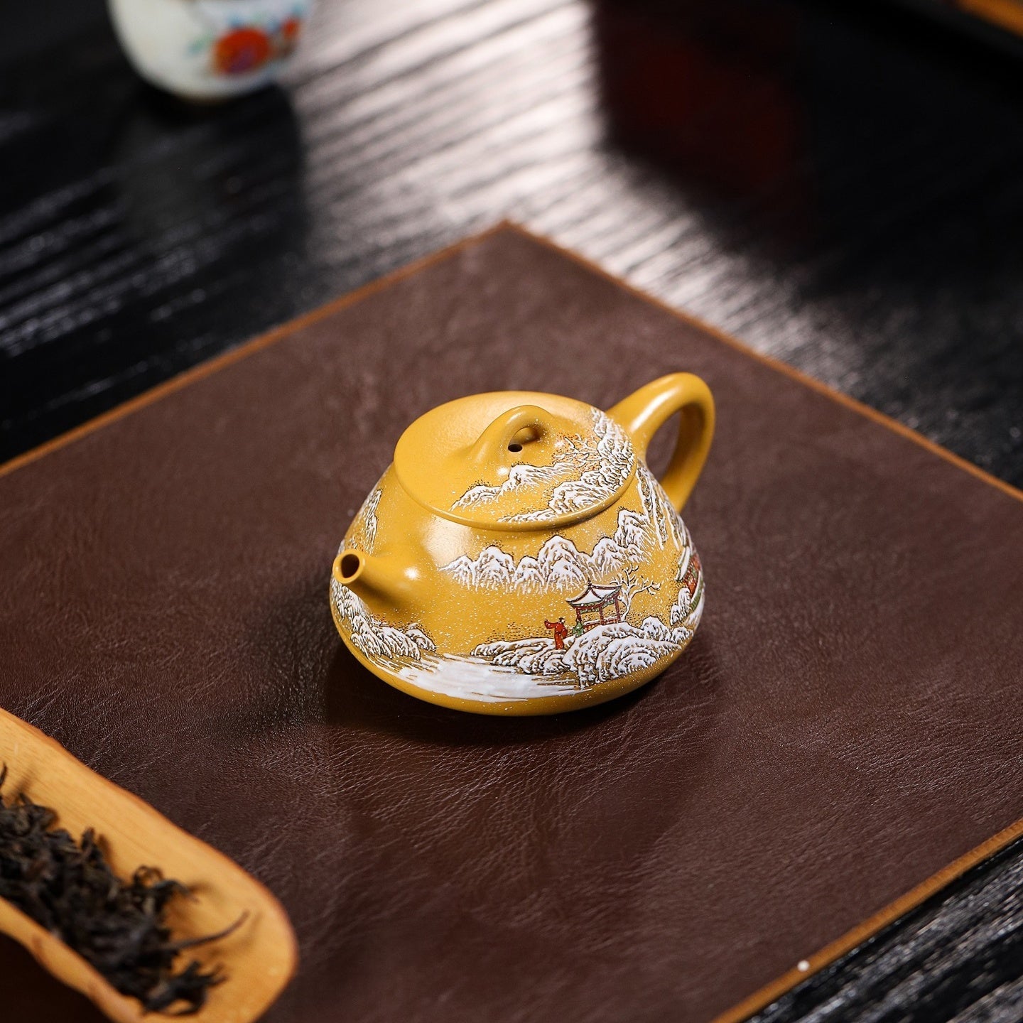 Ping Gai Shi Piao 190cc - Yixing Handmade Teapot - zycs_China