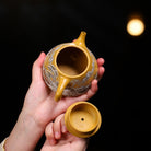 Ping Gai Shi Piao 190cc - Yixing Handmade Teapot 江苏宜兴