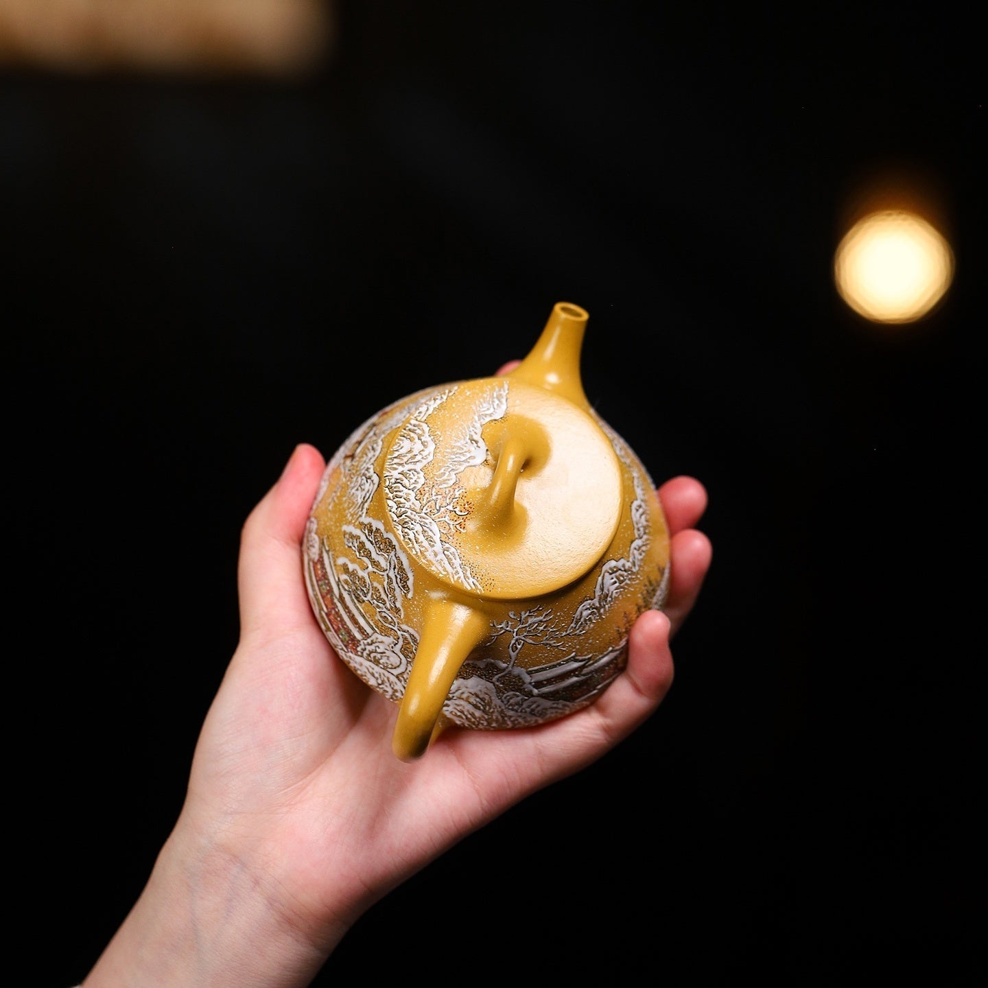 Ping Gai Shi Piao 190cc - Yixing Handmade Teapot 江苏宜兴