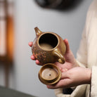 Ping Gai Shi Piao 200cc - Yixing Handmade Teapot 江苏宜兴