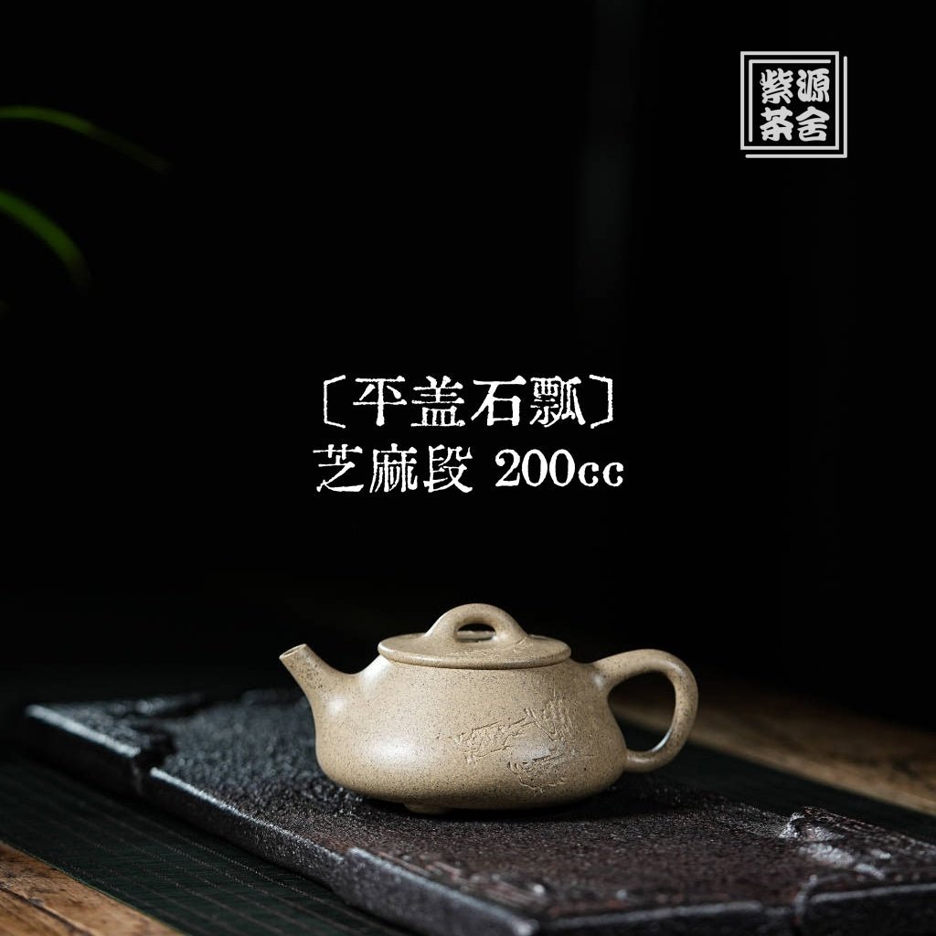 Ping Gai Shi Piao 200cc - Yixing Handmade Teapot - zycs_China