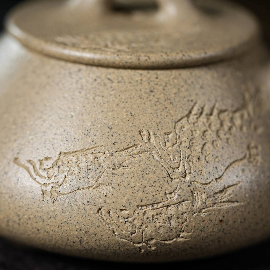 Ping Gai Shi Piao 200cc - Yixing Handmade Teapot - zycs_China