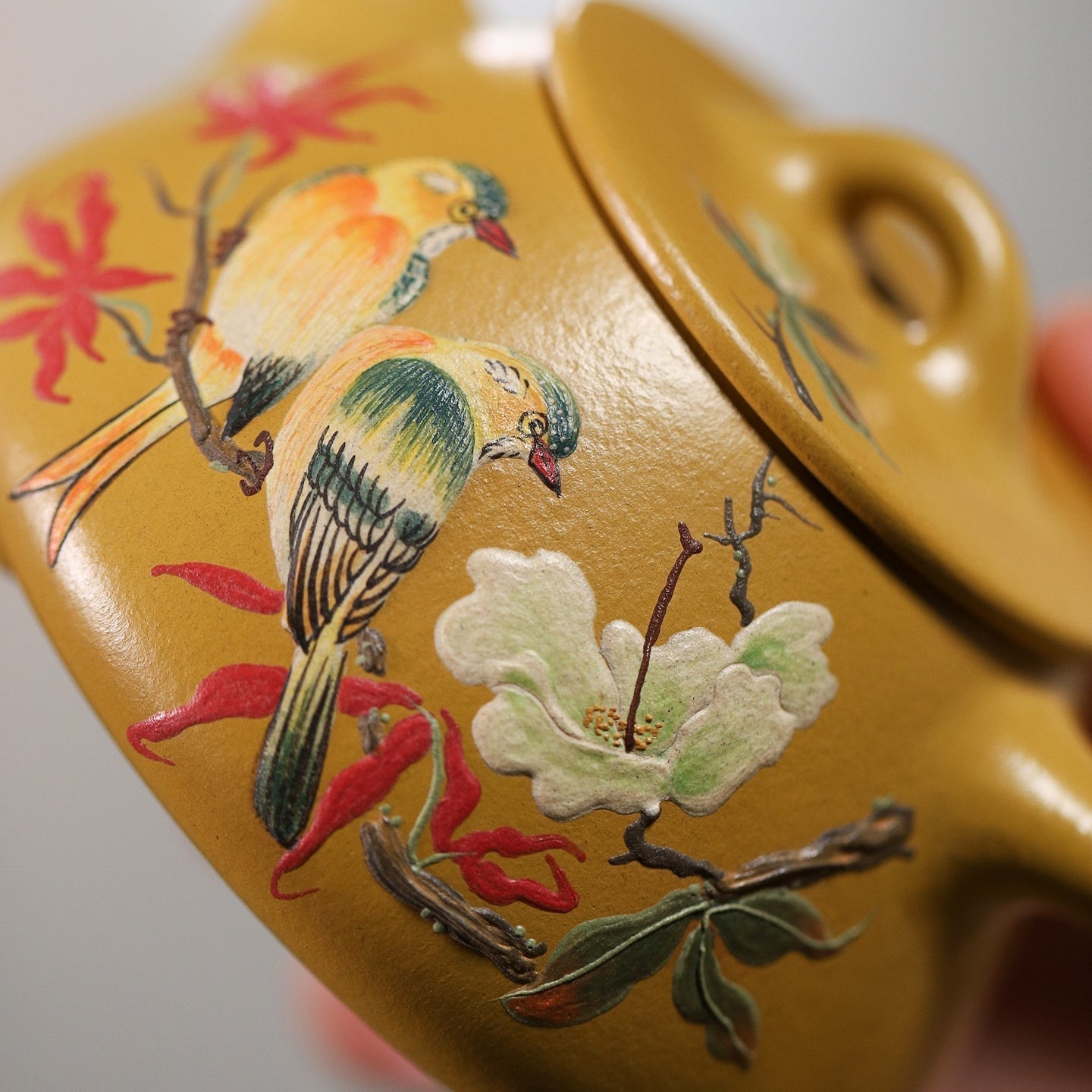 Ping Gai Shi Piao 220cc - Yixing Handmade Teapot 江苏宜兴