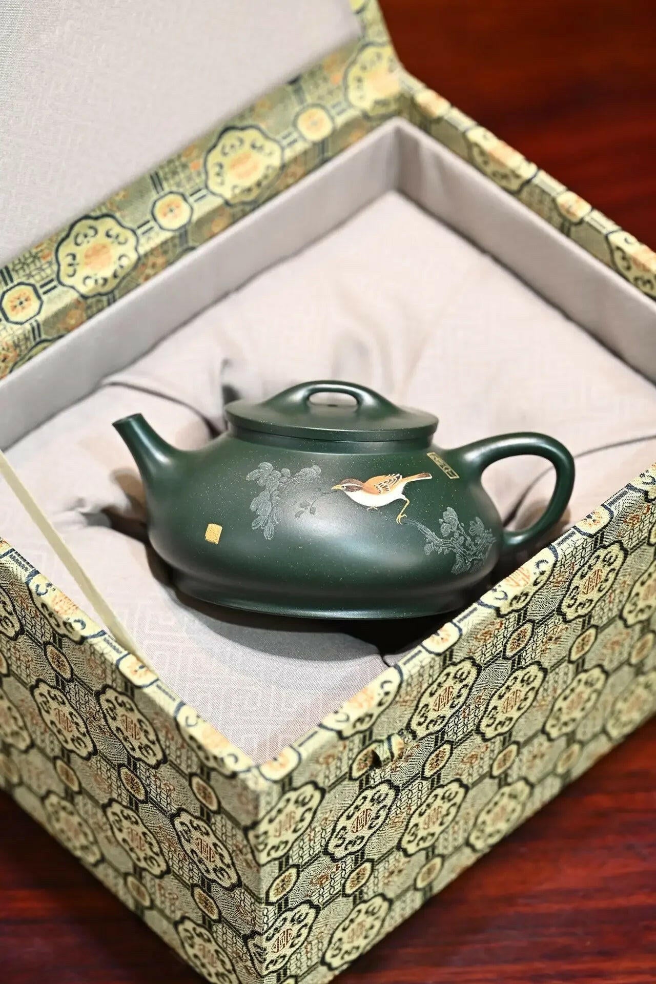 Ping Gai Shi Piao Teapot 150cc - Yixing Handmade Teapot - zycs_China